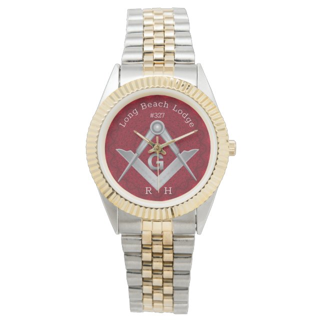 Monogramme de Mandala Monogram Montre (devant)