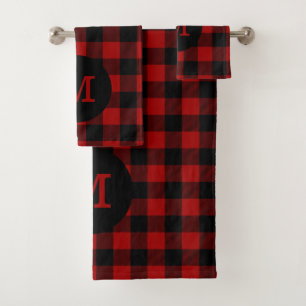 Monogramme de plaid de Buffalo