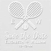 Monogramme de raquettes de tennis croisées pour an