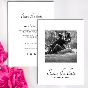 Monogramme Enregistrer la date Faire-part de maria