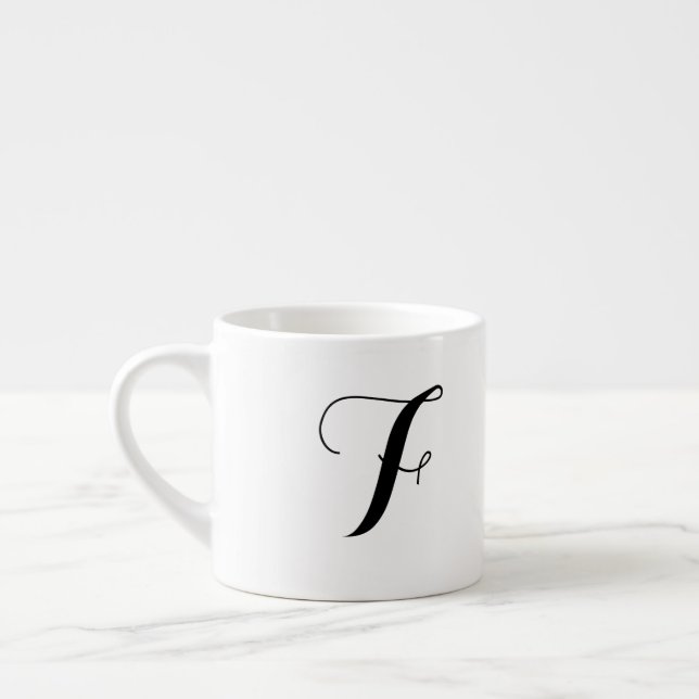 Monogramme Espresso Mug (Gauche)