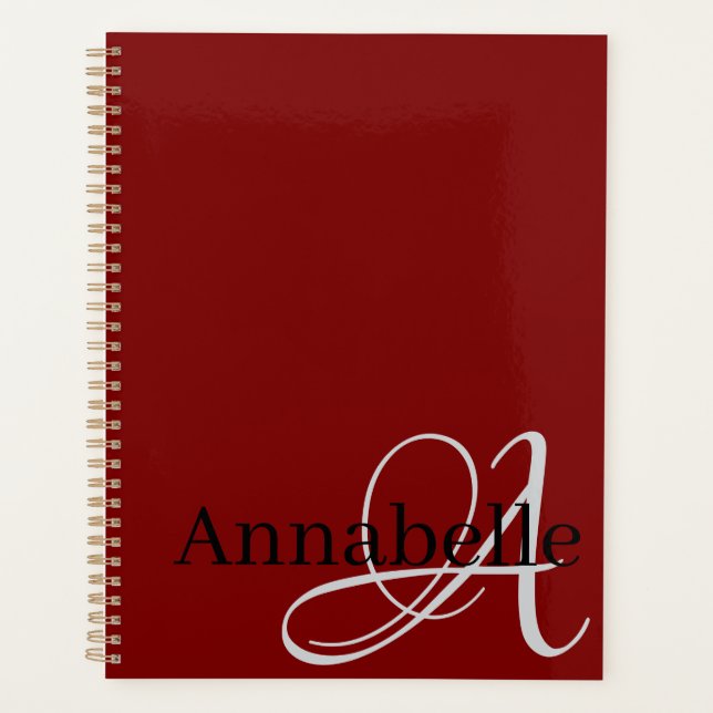 Monogramme et nom (Devant)