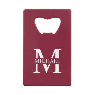 Monogramme et nom personnalisés