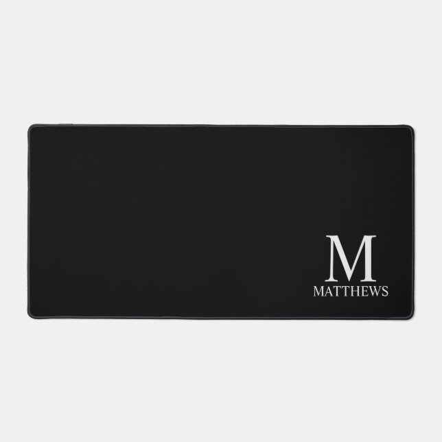 Monogramme et nom personnalisés (Recto)