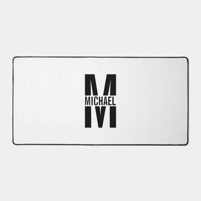 Monogramme et nom personnalisés (Recto)
