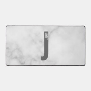 Monogramme et nom personnalisés gras modernes