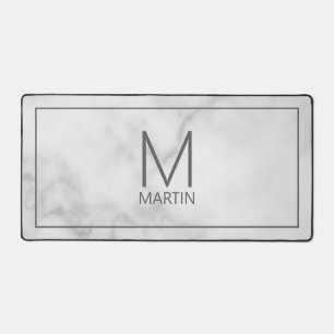 Monogramme et nom personnalisés modernes