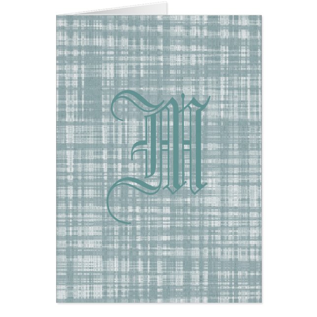 Monogramme et tissage (Devant)