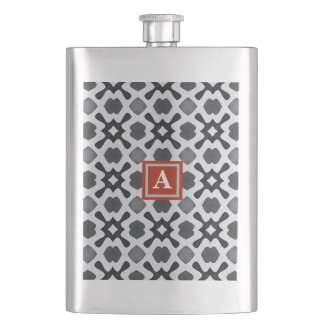Monogramme | Flacon classique Motif noir et blanc