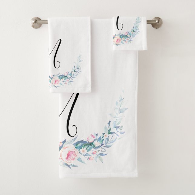 Monogramme floral (En situation)