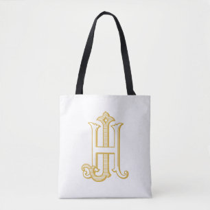 monogramme HJ ou sac fourre-tout monogramme JH