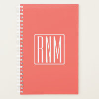 Monogramme initial | Blanc Sur Le Corail