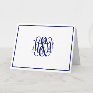 Monogramme initial de script de vigne 3 de la mari