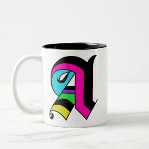 Monogramme Initiale D'Une Mug