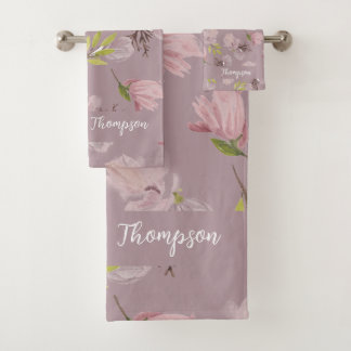 Monogramme Joli rustique moderne couleur fruit de