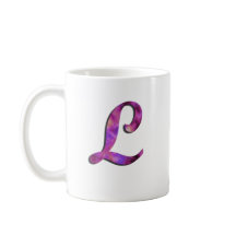 Monogramme L tasse