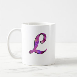 Monogramme L tasse