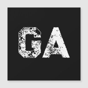 Monogramme Lettres Initiales Noir Blanc Simple