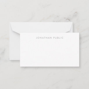 Monogramme manuscrit Simple Modèle Minimaliste