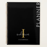 Monogramme Minimaliste Nom Écriture Manuscrite 202<br><div class="desc">Monogramme Minimaliste Cahier Nom Or Gris vous pouvez facilement personnaliser avec votre initiale,  prénom et nom en cliquant sur le bouton "Personnaliser". Changez complètement la couleur de fond pour créer un cahier unique en utilisant votre couleur préférée</div>