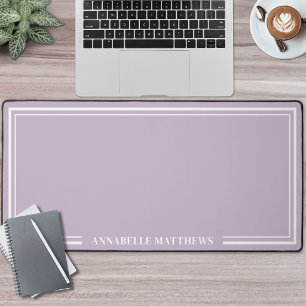 Monogramme Minimaliste Violet