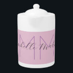 Monogramme Moderne Minimaliste Nom Initiales<br><div class="desc">Personnaliser moderne tendance Professional Design simple. Vous pouvez facilement modifier les détails du produit.</div>
