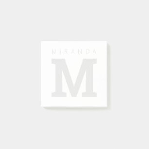 monogramme monographique personnalisé Post-it®