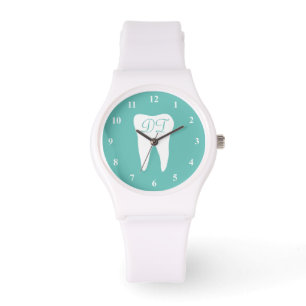 Monogramme montre dentaire pour dentiste ou assist