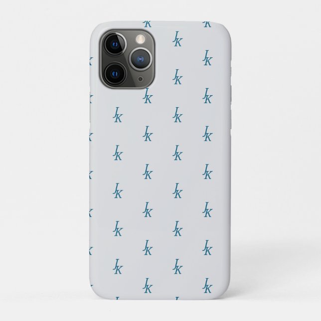 Monogramme Motif iPhone / coque ipad (Dos)