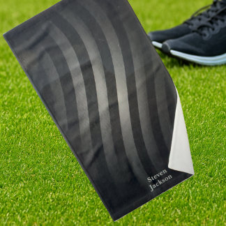 Monogramme noir moderne | Sports géométriques rétr