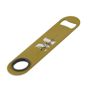 Monogramme Noir Silver Couleur Or Personnelle