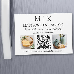 Monogramme ou ajouter un logo Photo Business QR Co