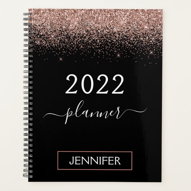 Monogramme Pailleté Rose Gold 2022 (Devant)