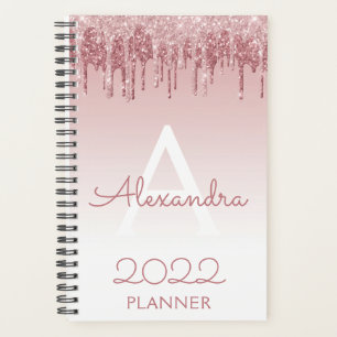 Monogramme Pailleté Rose Gold 2022 Rose Clair