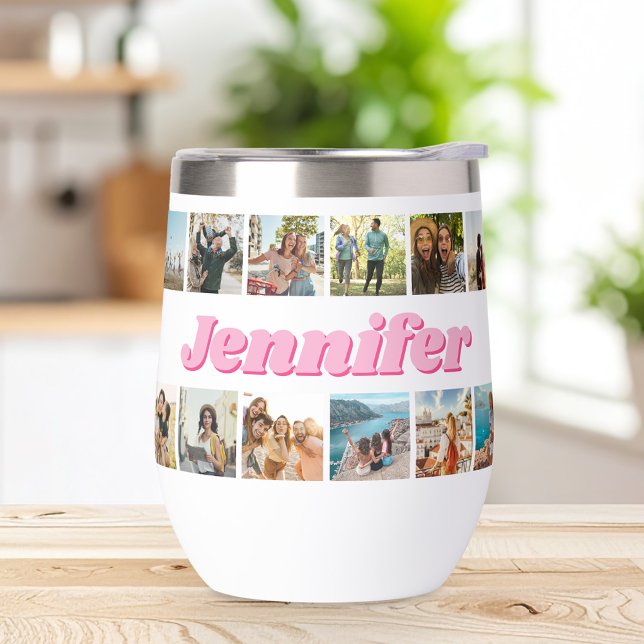 Monogramme Personnalisé 30 Photo Collage (Créateur téléchargé)