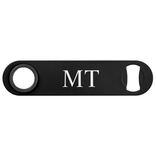 Monogramme personnalisé classique (Devant (Horizontal))