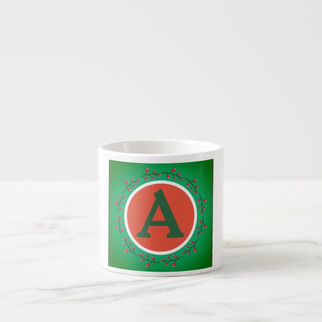 MONOGRAMME PERSONNALISÉ ESPRESSO Mug (Devant)