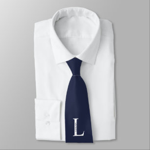 Monogramme personnalisé et Cravate de nom