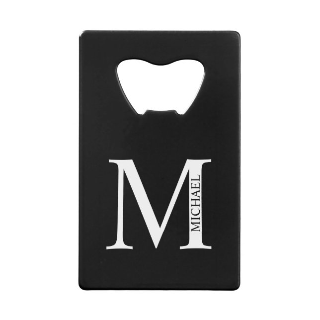 Monogramme personnalisé et nom (Devant)