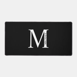 Monogramme personnalisé et panier de souris de nom