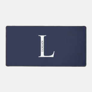 Monogramme personnalisé et panier de souris de nom