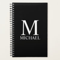 Monogramme personnalisé et planificateur de noms