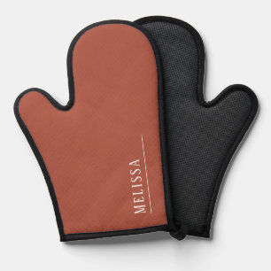 monogramme personnalisé, terre cuite moderne