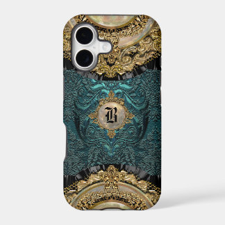 Monogramme plus élégant de la mer de Chalchadoriz
