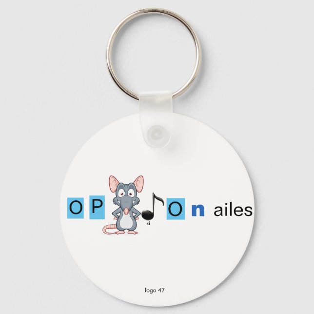 monogramme Porte-clé (Recto)