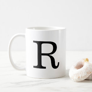 Monogramme Première Mug classique R, 11 oz