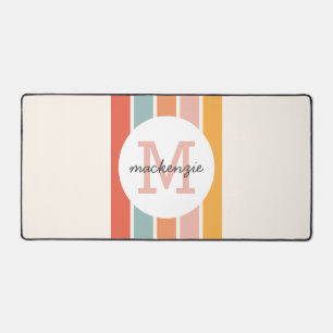 Monogramme Retro Grandes Colorées Personnalisées