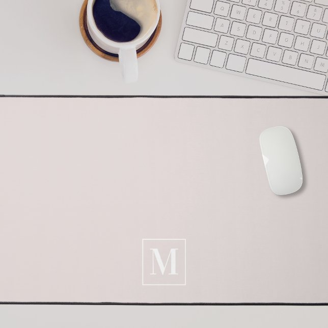 Monogramme Rose Poussiéreux Moderne (Créateur téléchargé)