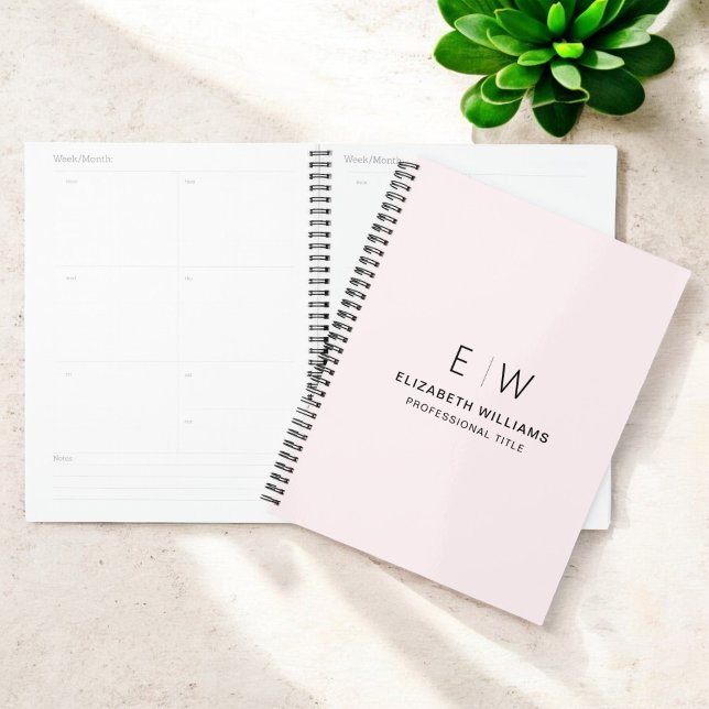 Monogramme rose vif professionnel - Entreprise ini (Créateur téléchargé)