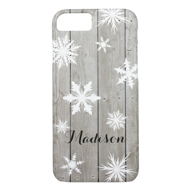 Monogramme rustique Coque iPhone 7 (Dos)